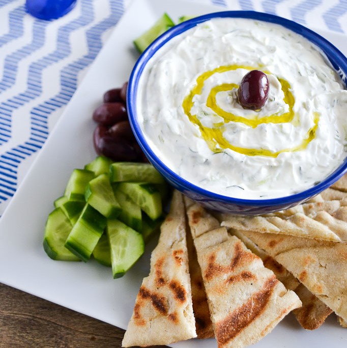 How to make traditional Greek tzatziki | offadiet.com