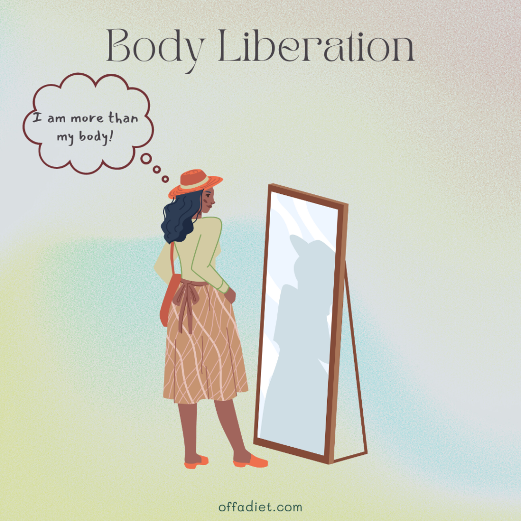 The four different types of body acceptance | offadiet.com